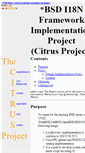 Mobile Screenshot of citrus.bsdclub.org